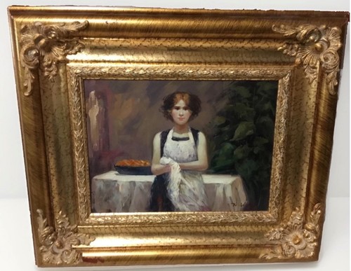 Dipinto olio su - ♣️,