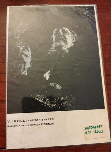 1929 cartolina con - 1929, dedica