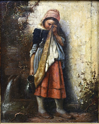 Dipinto olio vincenzo - dipinto,